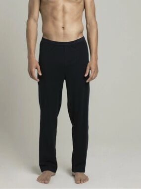 Men's Black Relaxed Fit Jogger Pants